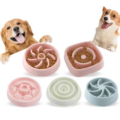 Linu Eat Slow Dog Bowl Slow FeederPet Supplies Pet Accessories Dog Slow Feeder Bowl For Cat Pets Slow Feeder Dog Bowl