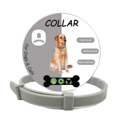 Linu 2020 Hot Selling Customized Pet Anti Eliminating Flea And Tick collar Medium Large Dog collar